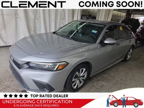 Silver 2023 Honda Civic LX for sale in Florissant, MO