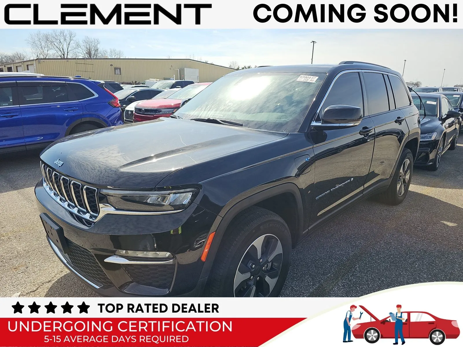 Black 2022 Jeep Grand Cherokee 4xe for sale in Florissant, MO