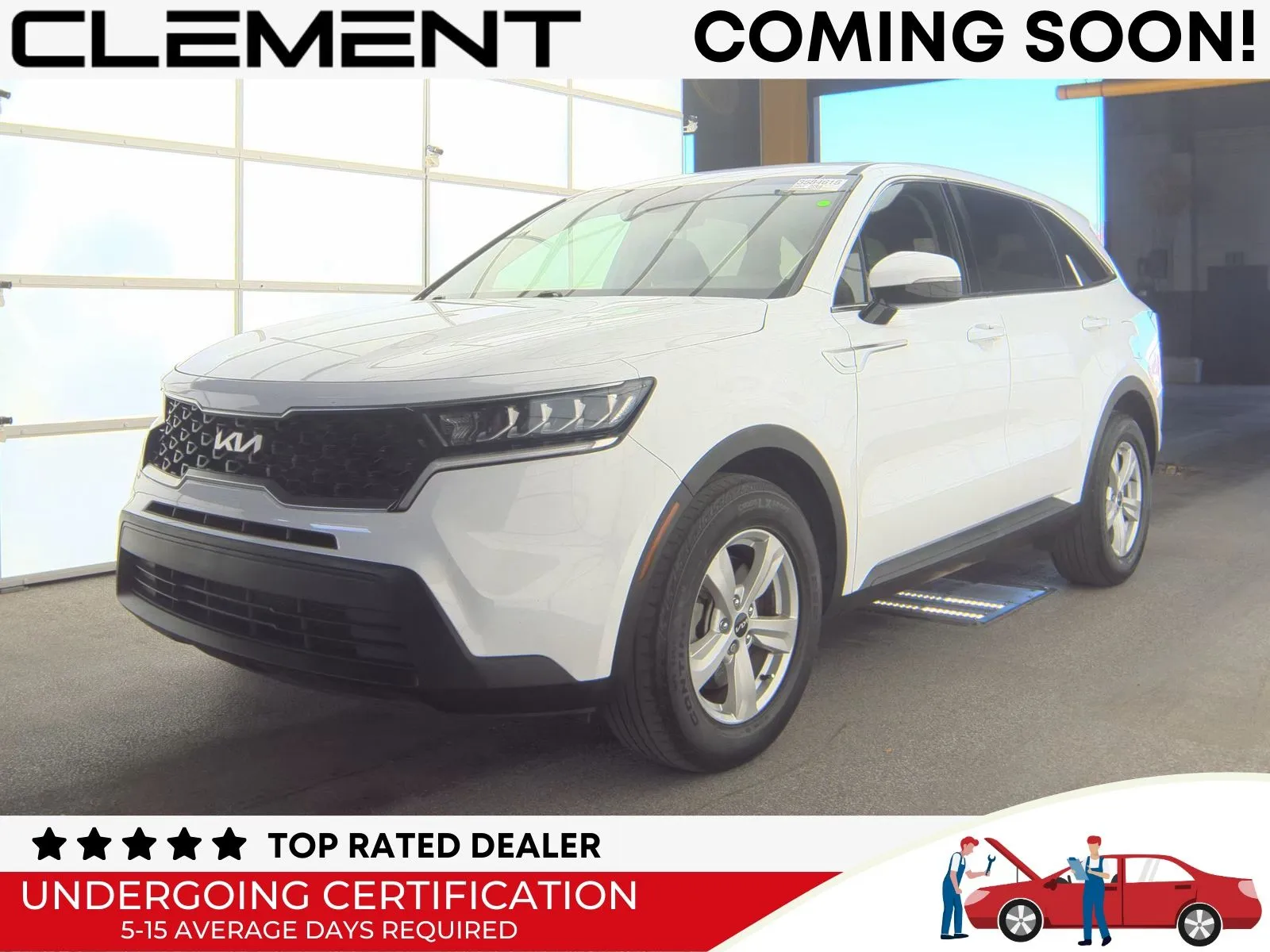 White 2022 Kia Sorento LX for sale in Florissant, MO