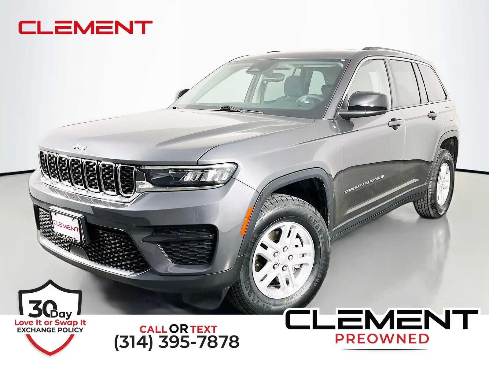 Gray 2023 Jeep Grand Cherokee Laredo for sale in Florissant, MO