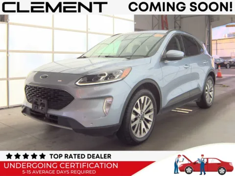 Silver 2022 Ford Escape Hybrid Titanium for sale in Florissant, MO