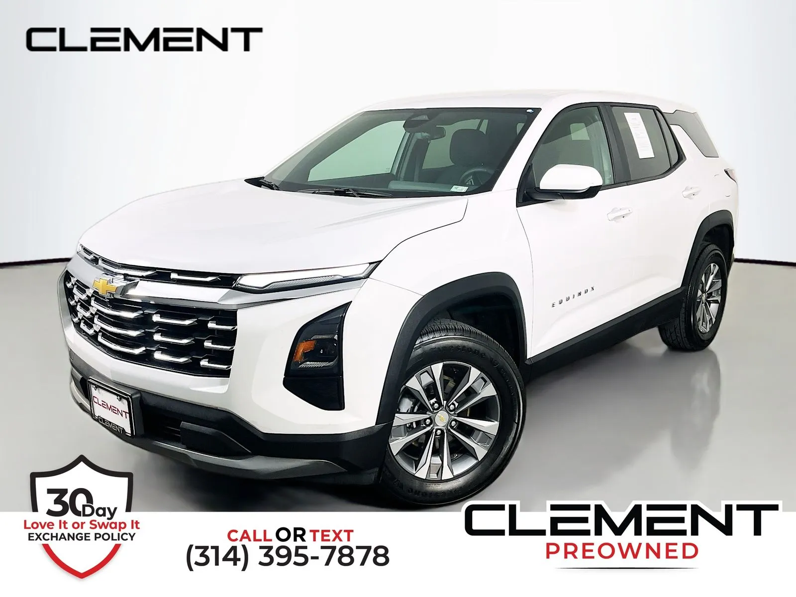 White 2025 Chevrolet Equinox LT for sale in Florissant, MO