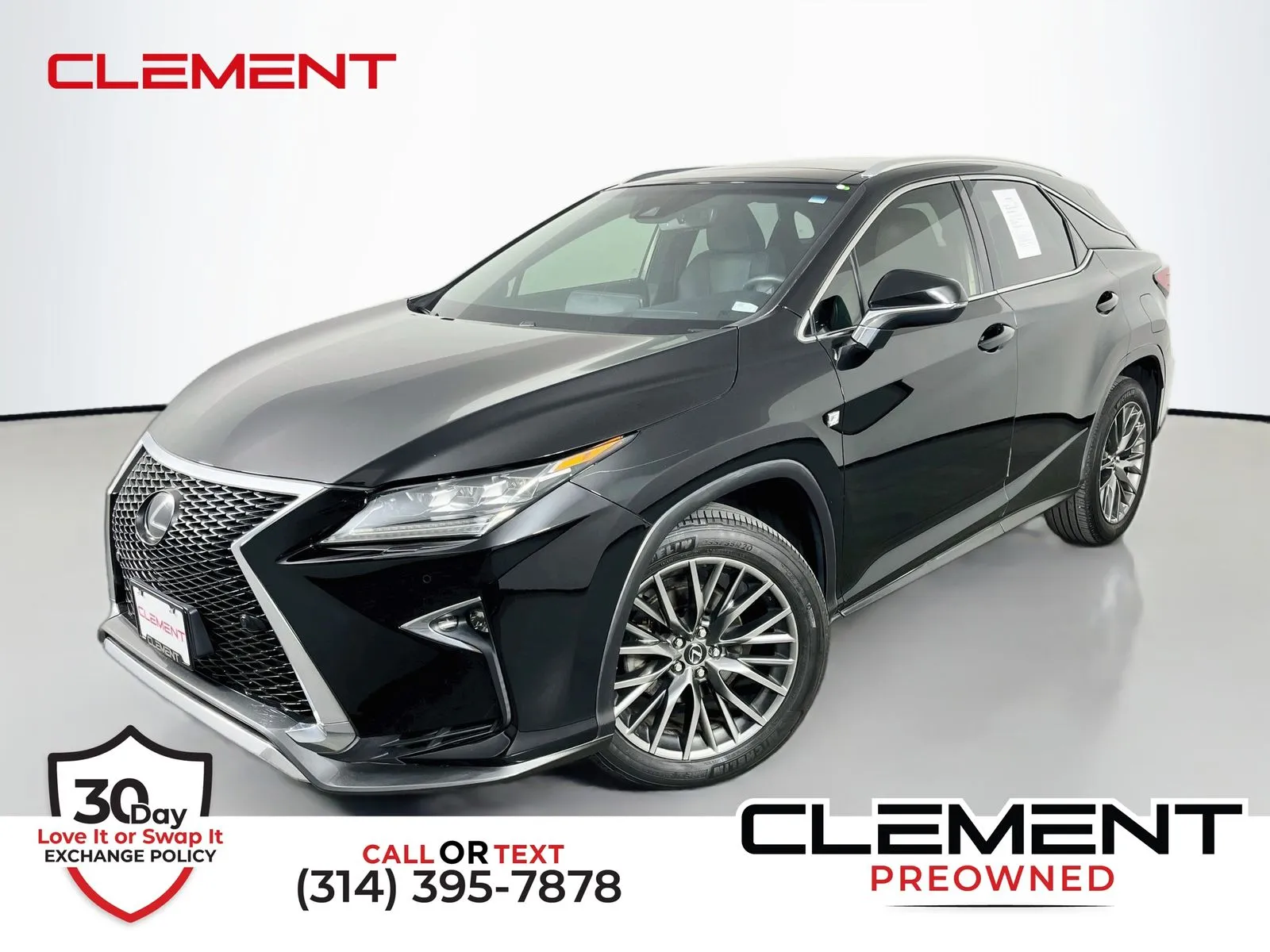Black 2019 Lexus RX 350 F Sport for sale in Florissant, MO