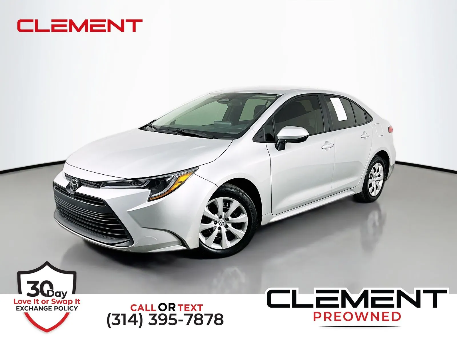 Silver 2024 Toyota Corolla LE for sale in Florissant, MO