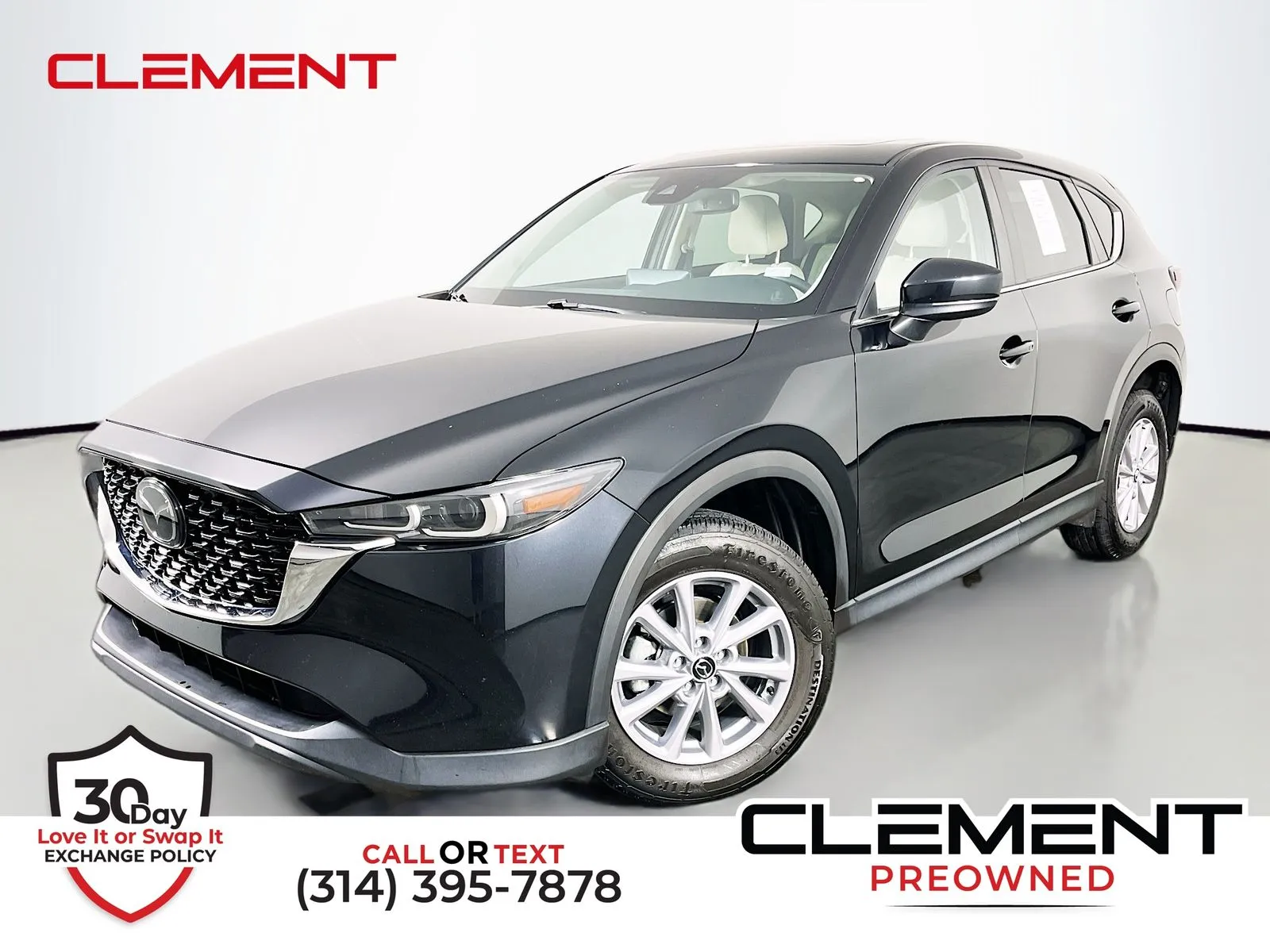 Black 2023 Mazda CX-5 2.5 S Preferred Package for sale in Florissant, MO