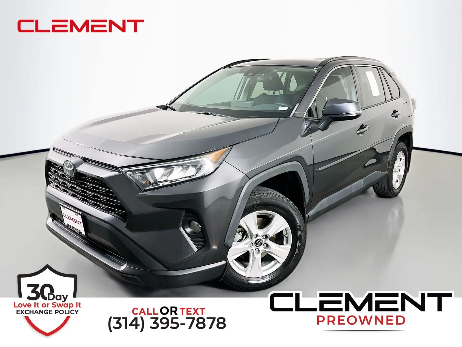 Gray 2019 Toyota RAV4 XLE for sale in Florissant, MO