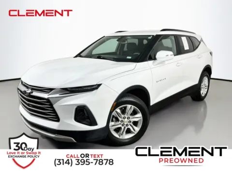 White 2021 Chevrolet Blazer LT for sale in Florissant, MO