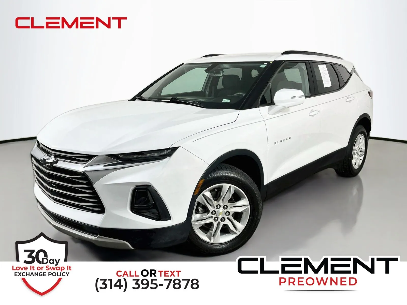 White 2021 Chevrolet Blazer LT for sale in Florissant, MO