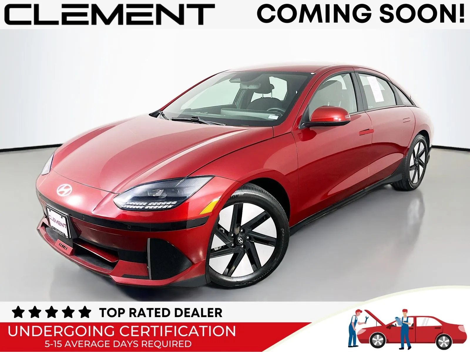 Red 2024 Hyundai IONIQ 6 SE for sale in Florissant, MO
