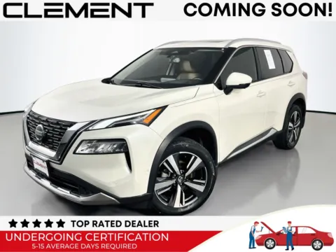 White 2021 Nissan Rogue Platinum for sale in Florissant, MO