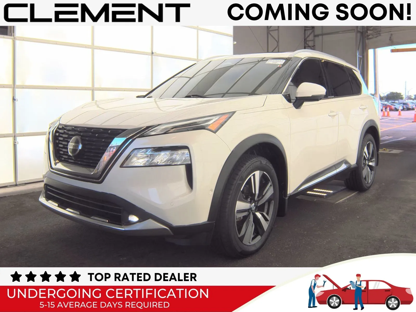 White 2021 Nissan Rogue Platinum for sale in Florissant, MO