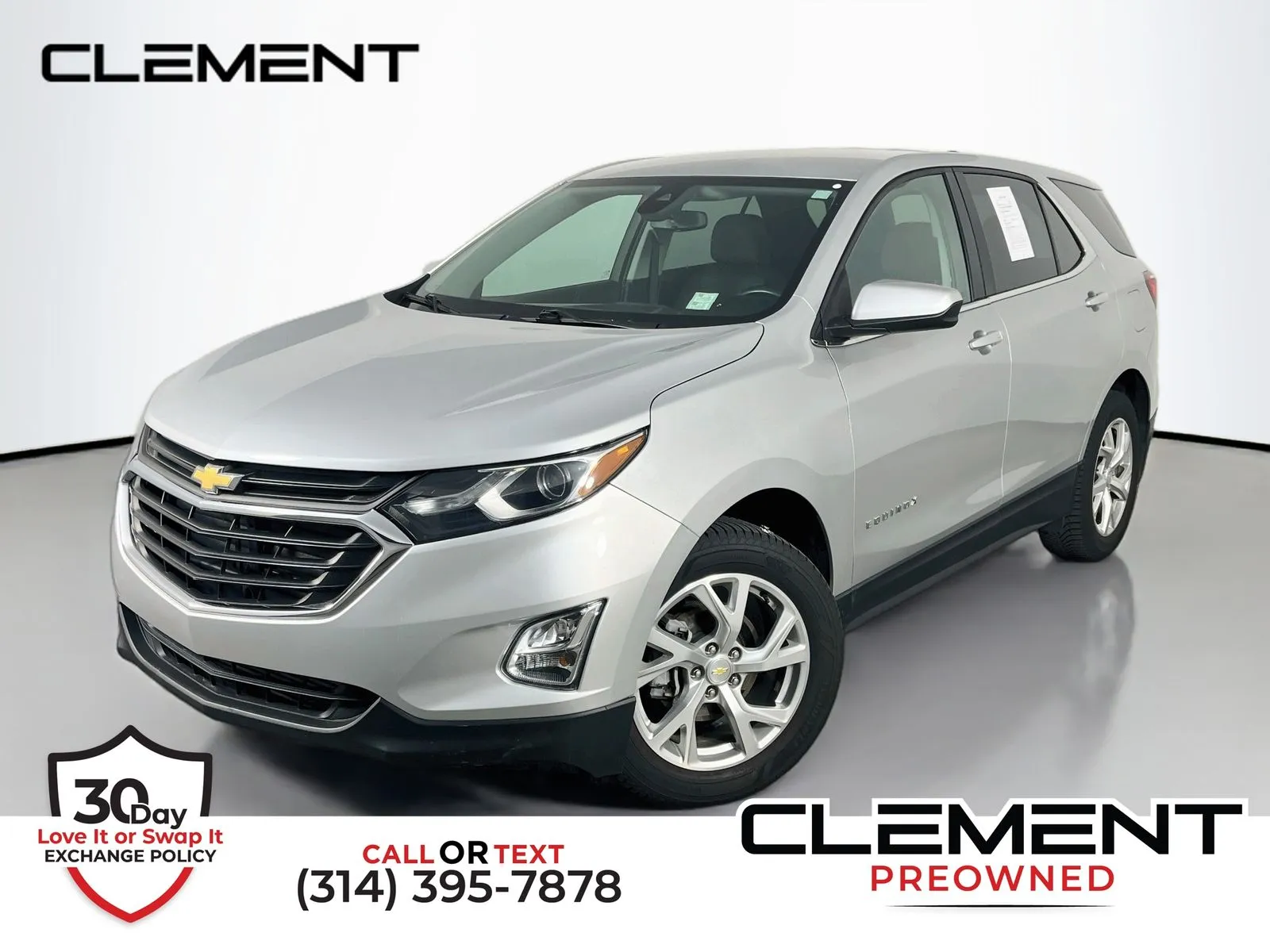 Silver 2020 Chevrolet Equinox LT for sale in Florissant, MO