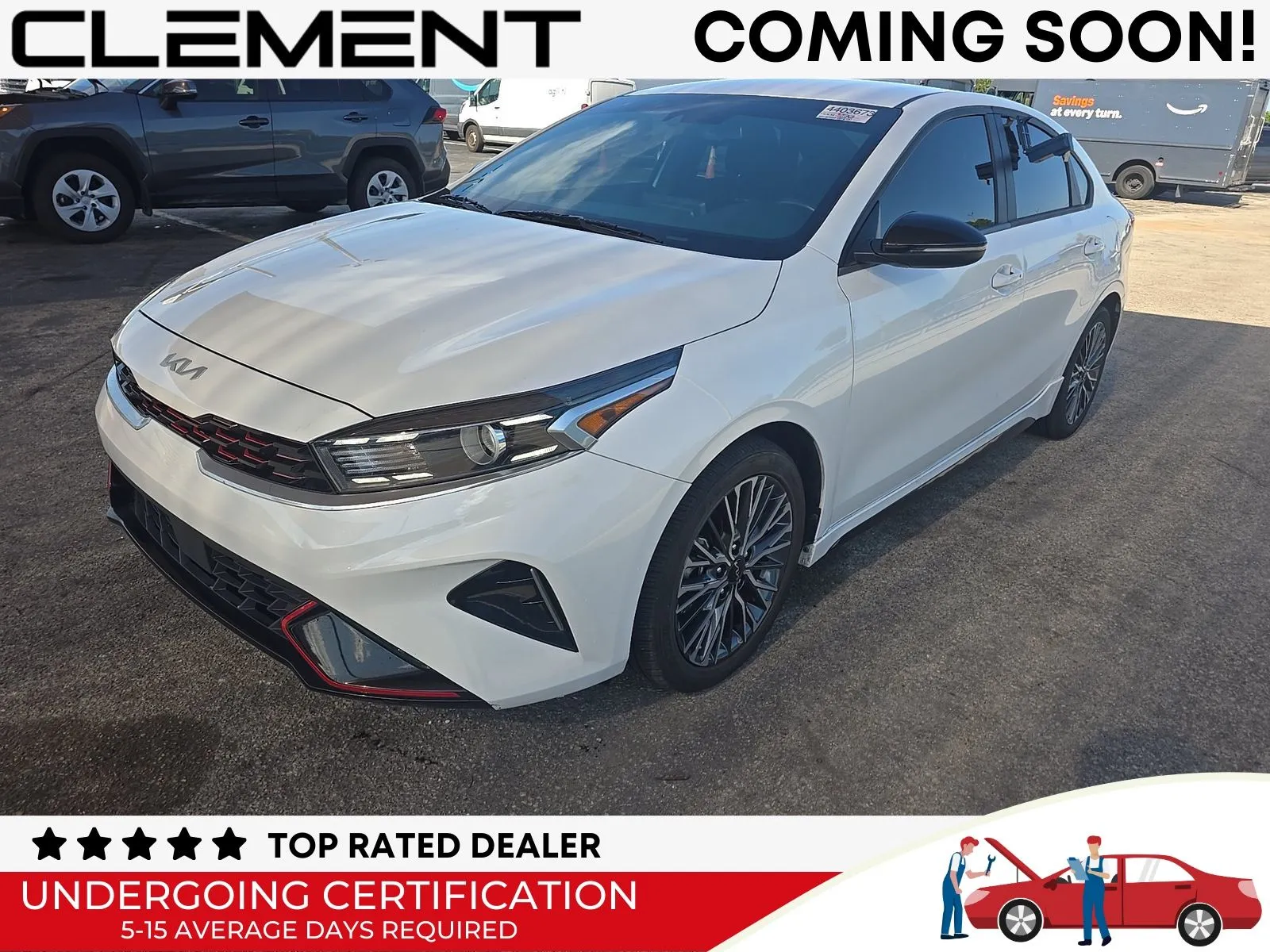 White 2023 Kia Forte GT-Line for sale in Florissant, MO