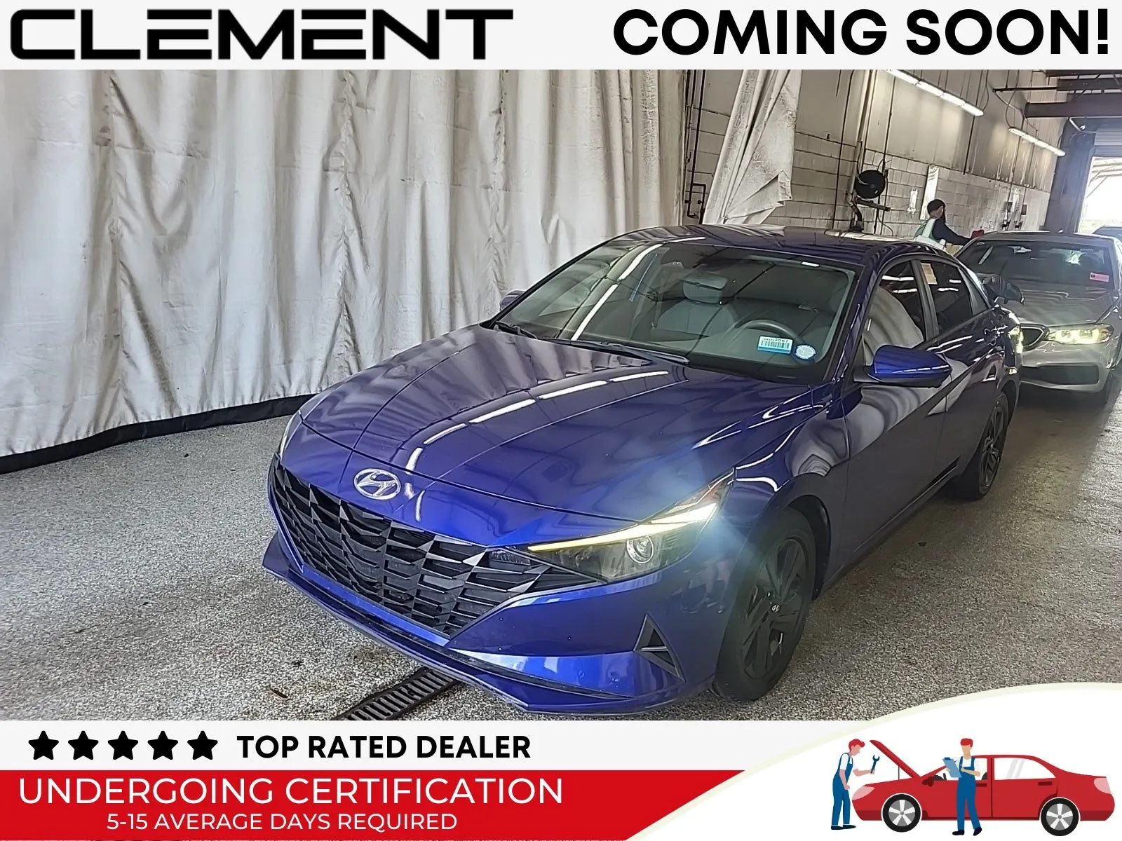 Blue 2022 Hyundai Elantra SEL for sale in Florissant, MO