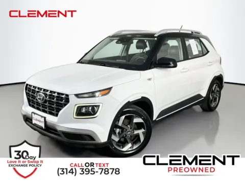 White 2023 Hyundai Venue Limited for sale in Florissant, MO