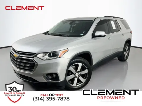 Silver 2019 Chevrolet Traverse 3LT for sale in Florissant, MO
