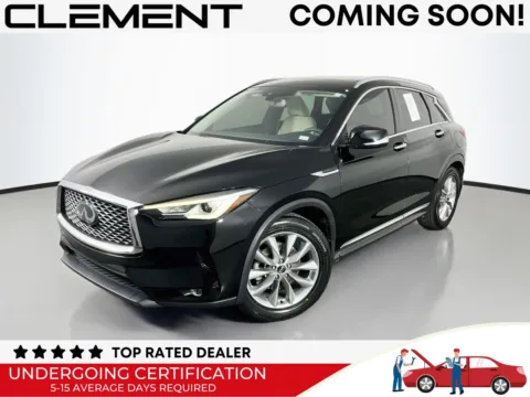 Black 2019 INFINITI QX50 LUXE for sale in Florissant, MO