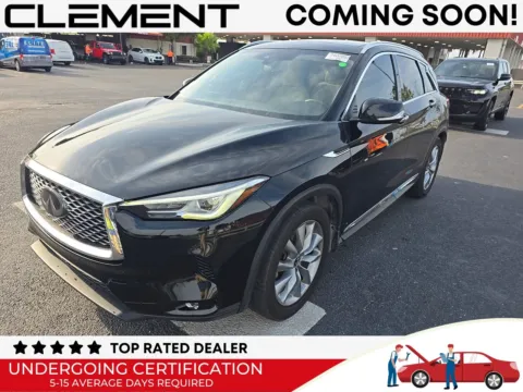 Black 2019 INFINITI QX50 LUXE for sale in Florissant, MO