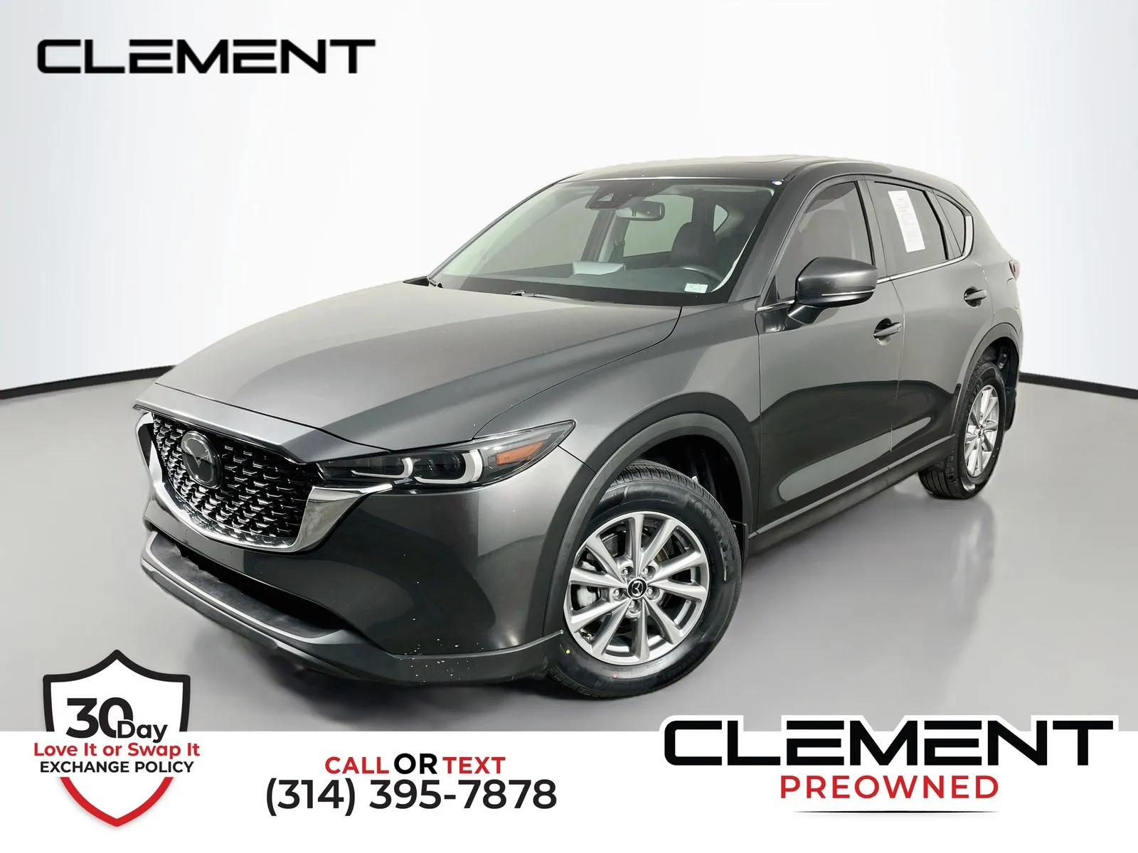 Gray 2023 Mazda CX-5 2.5 S Preferred Package for sale in Florissant, MO