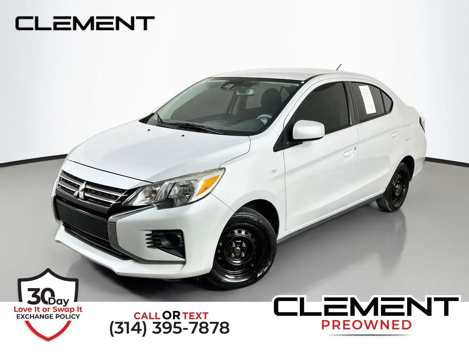 White 2024 Mitsubishi Mirage G4 ES for sale in Florissant, MO