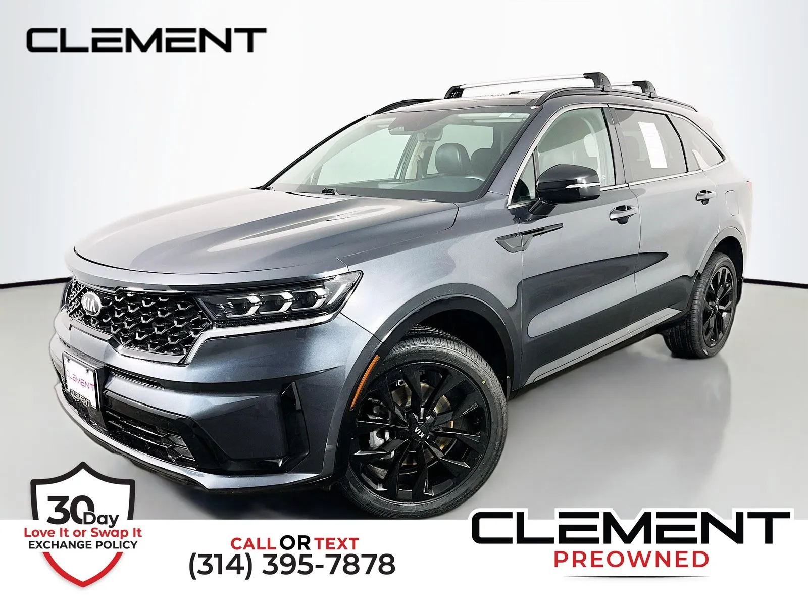 Gray 2021 Kia Sorento SX for sale in Florissant, MO