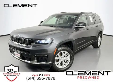 Gray 2023 Jeep Grand Cherokee L Limited for sale in Florissant, MO