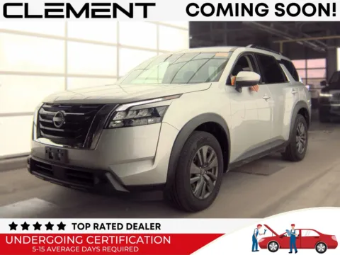 Silver 2024 Nissan Pathfinder SV for sale in Florissant, MO