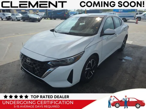 White 2024 Nissan Sentra SV for sale in Florissant, MO