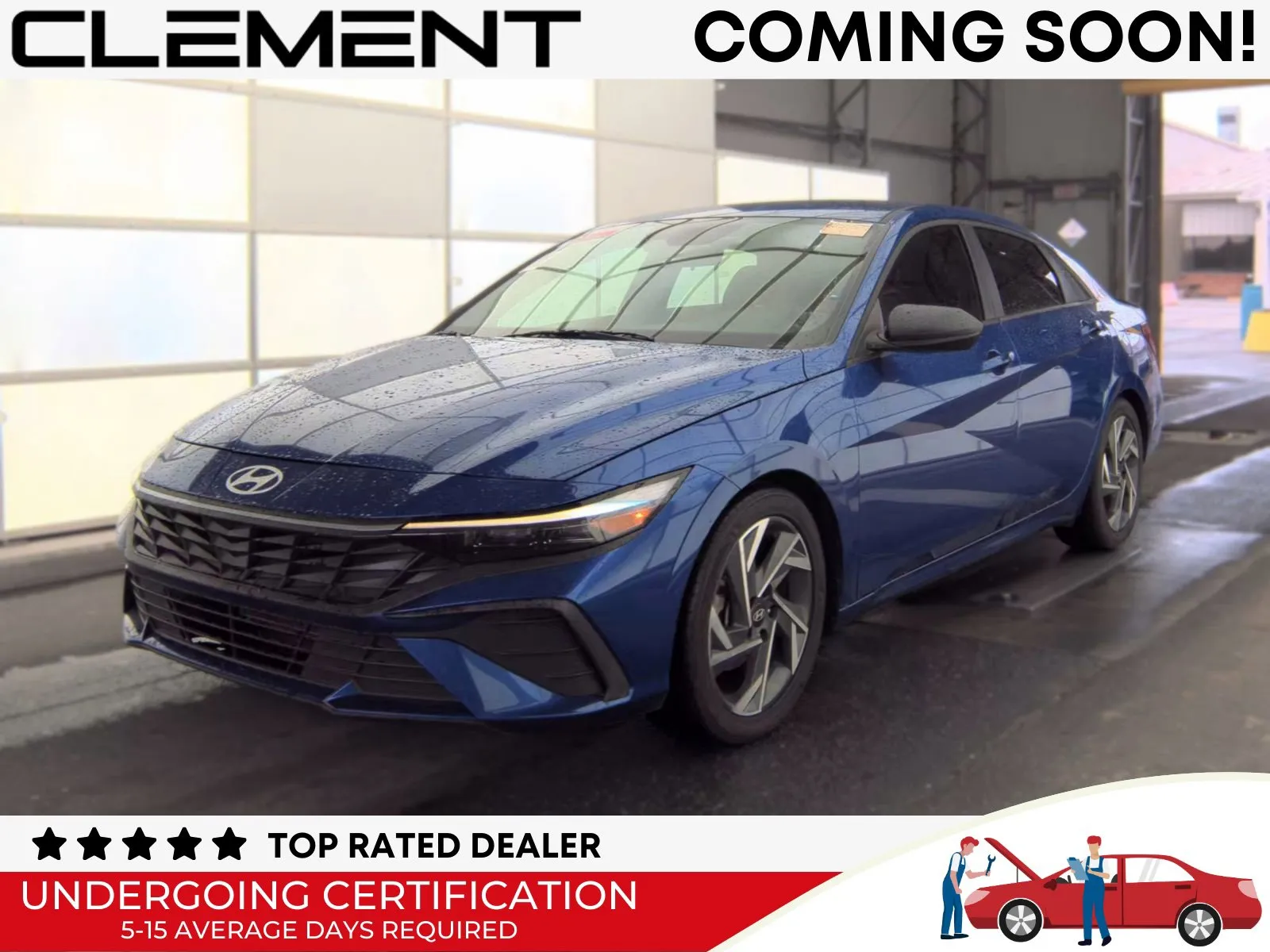 Blue 2025 Hyundai Elantra SEL Sport for sale in Florissant, MO
