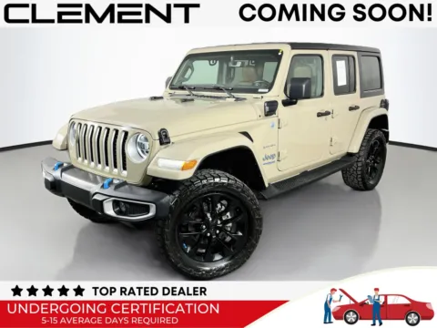 Green 2022 Jeep Wrangler Unlimited Sahara 4xe for sale in Florissant, MO