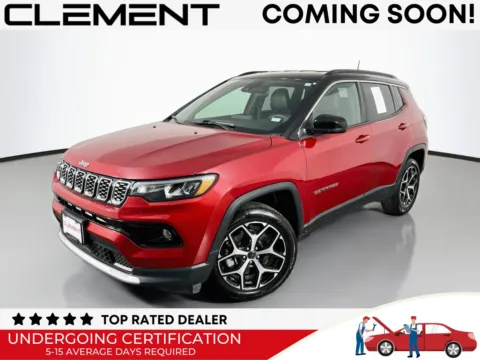 Red 2025 Jeep Compass Limited for sale in Florissant, MO