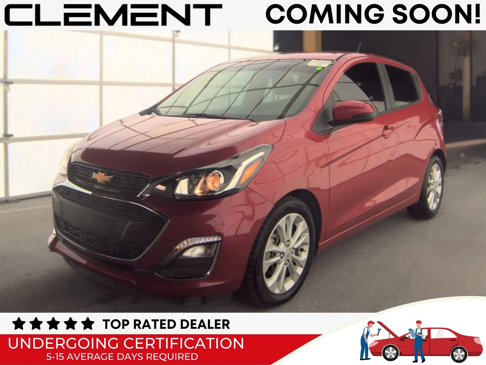Red 2020 Chevrolet Spark 1LT for sale in Florissant, MO
