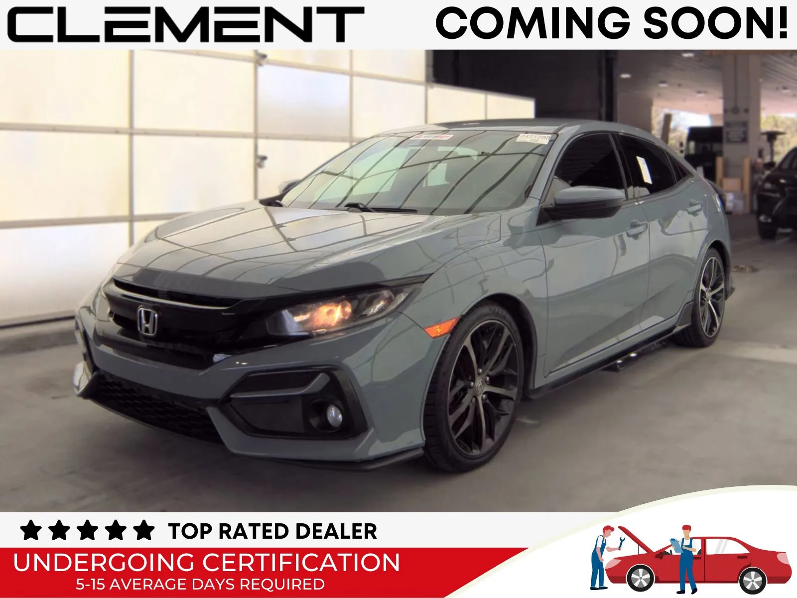 Gray 2021 Honda Civic Sport for sale in Florissant, MO