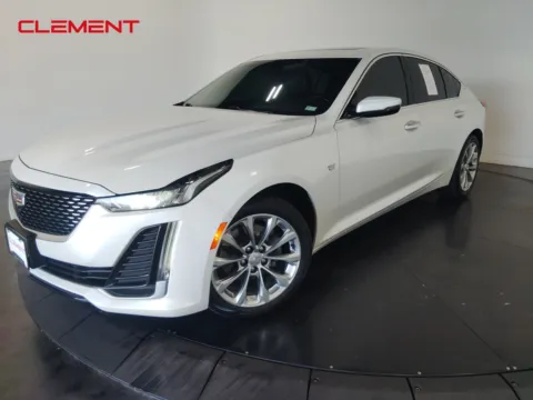 White 2020 Cadillac CT5 Premium Luxury for sale in Florissant, MO