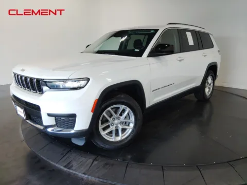 White 2023 Jeep Grand Cherokee L Laredo for sale in Florissant, MO