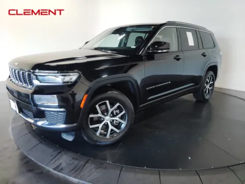 Black 2023 Jeep Grand Cherokee L Limited for sale in Florissant, MO
