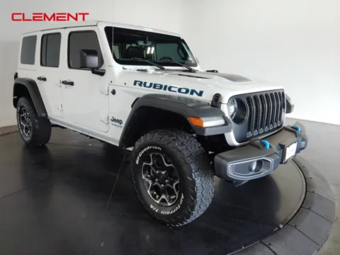 Another view of 2022 Jeep Wrangler Unlimited Rubicon 4xe for sale in Florissant, MO at Clement Pre-Owned
