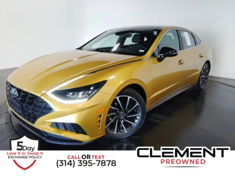 Yellow 2020 Hyundai Sonata SEL Plus for sale in Florissant, MO