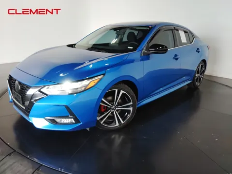 Blue 2021 Nissan Sentra SR for sale in Florissant, MO