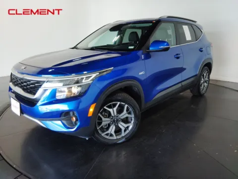 Blue 2021 Kia Seltos EX for sale in Florissant, MO