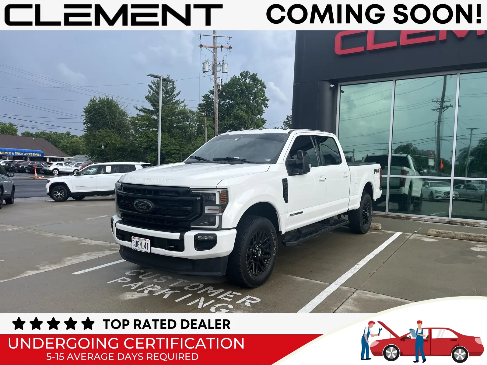 White 2022 Ford F-250SD Lariat for sale in Florissant, MO
