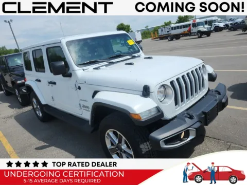 White 2021 Jeep Wrangler Unlimited Sahara for sale in Florissant, MO