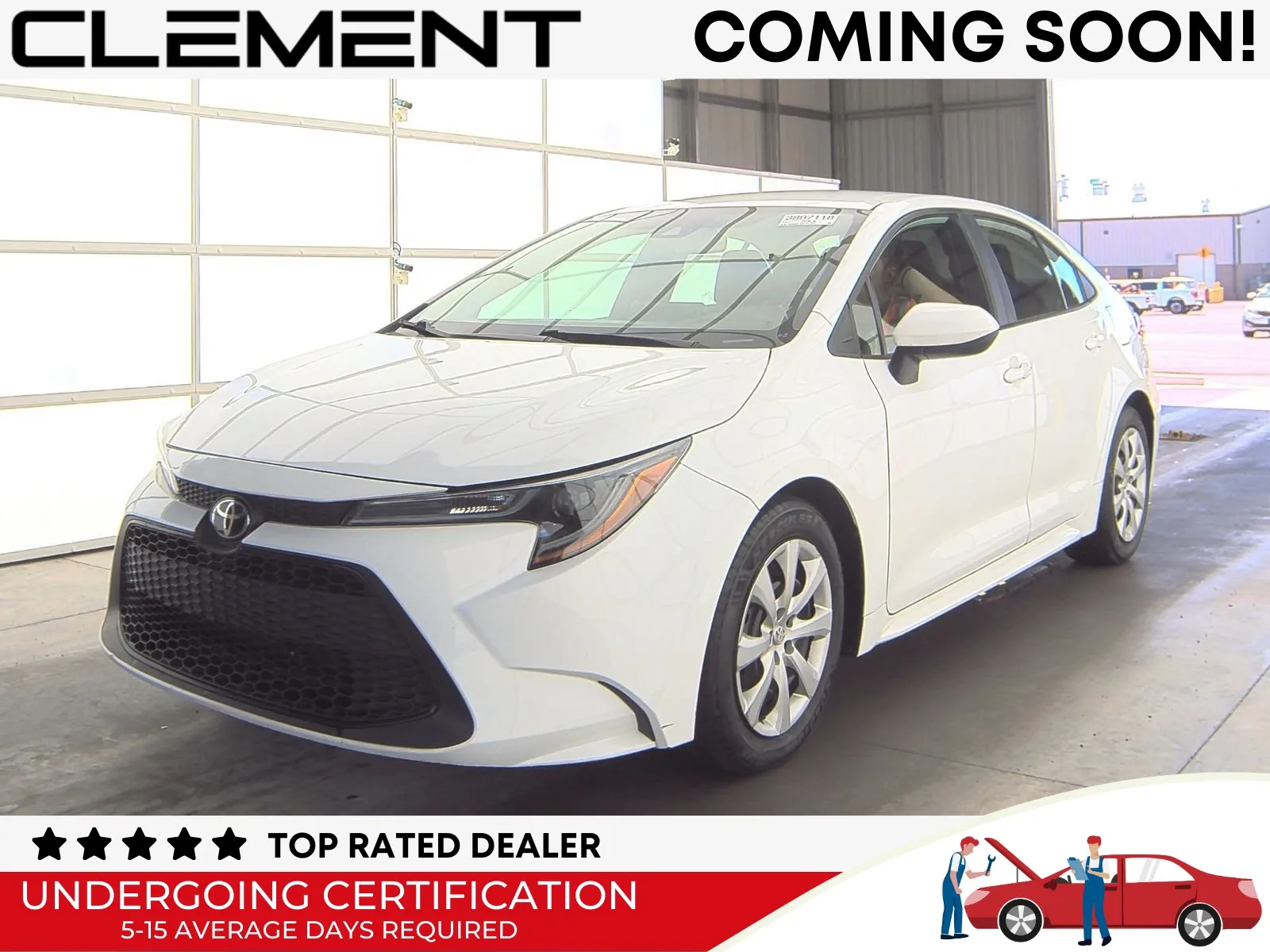 White 2022 Toyota Corolla LE for sale in Florissant, MO