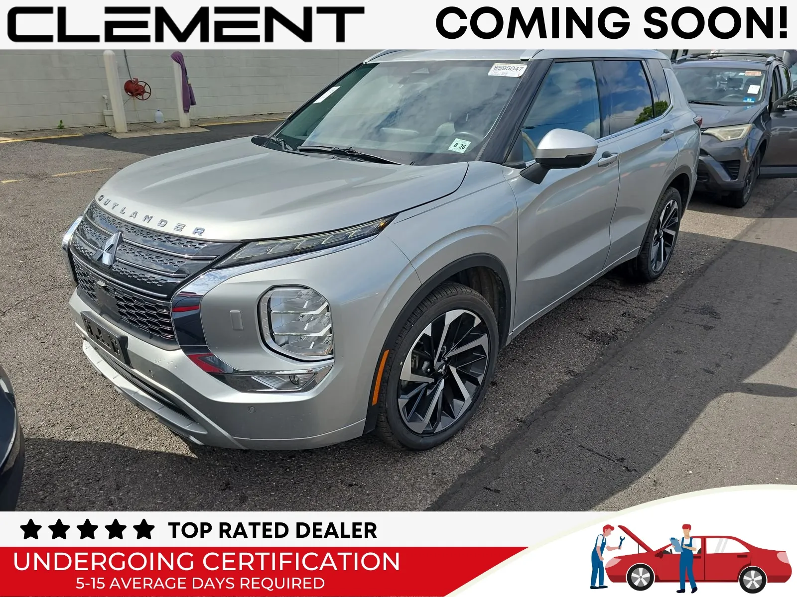 Silver 2022 Mitsubishi Outlander SEL for sale in Florissant, MO