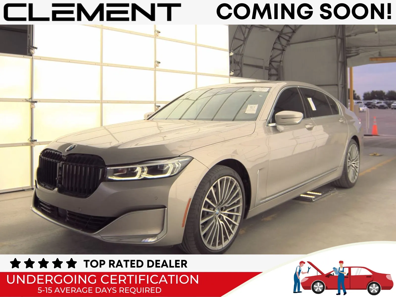 Silver 2022 BMW 7 Series 740i for sale in Florissant, MO