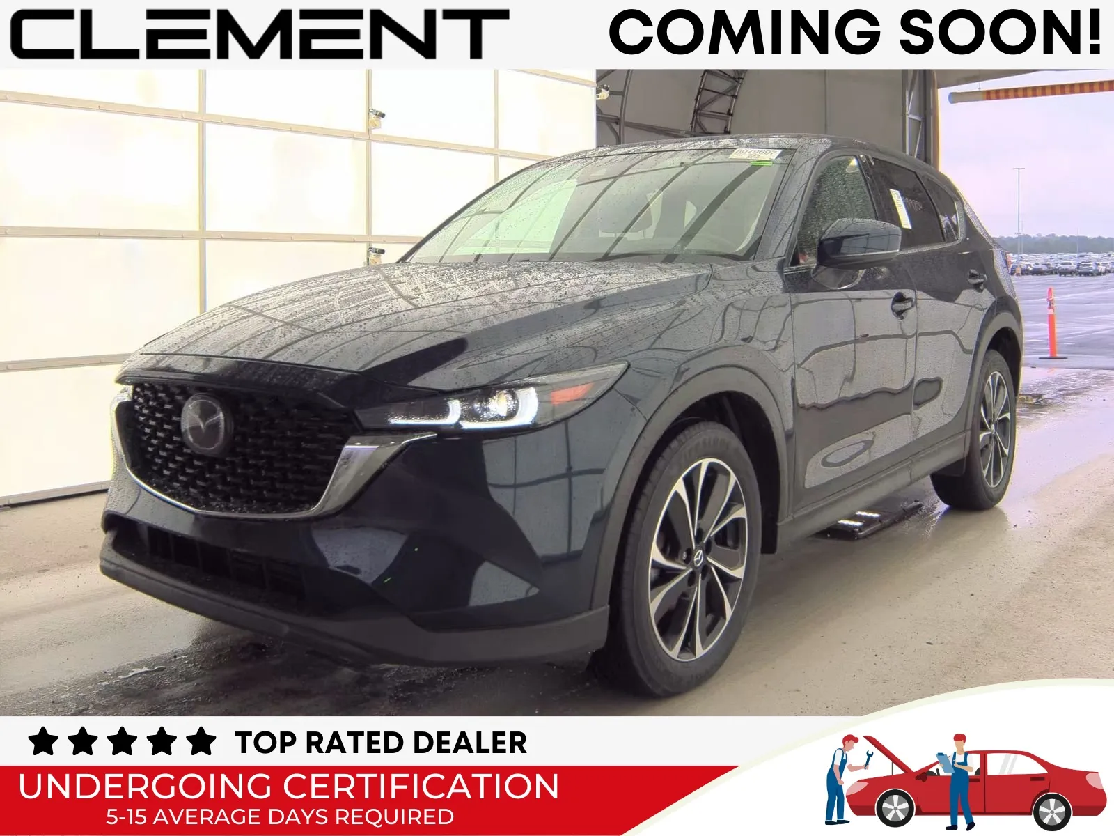 Blue 2022 Mazda CX-5 2.5 S Premium Plus Package for sale in Florissant, MO