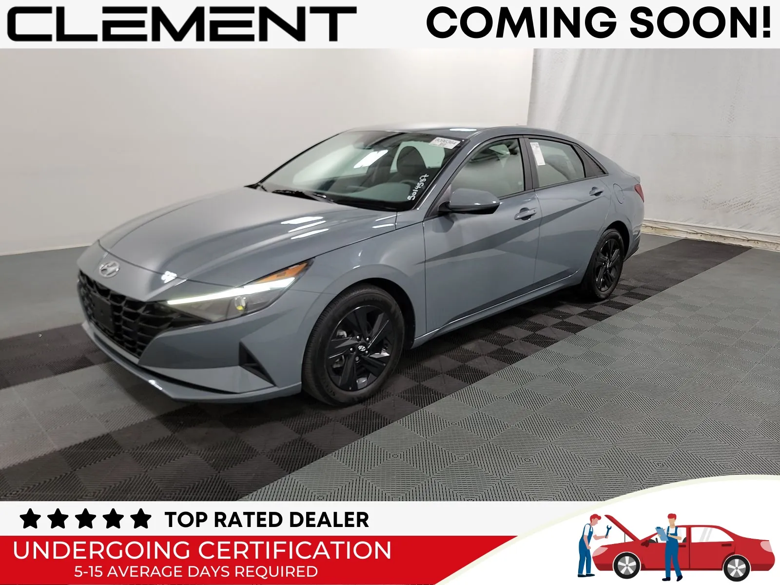 Gray 2023 Hyundai Elantra SEL for sale in Florissant, MO