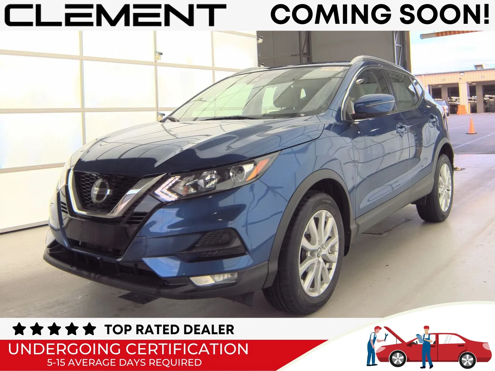 Blue 2021 Nissan Rogue Sport SV for sale in Florissant, MO