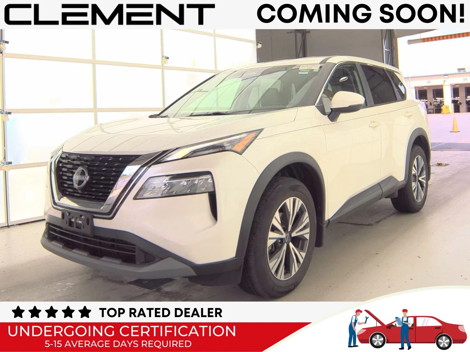 White 2022 Nissan Rogue SV for sale in Florissant, MO