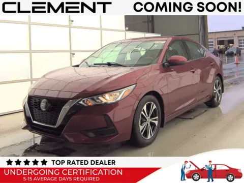 Red 2021 Nissan Sentra SV for sale in Florissant, MO